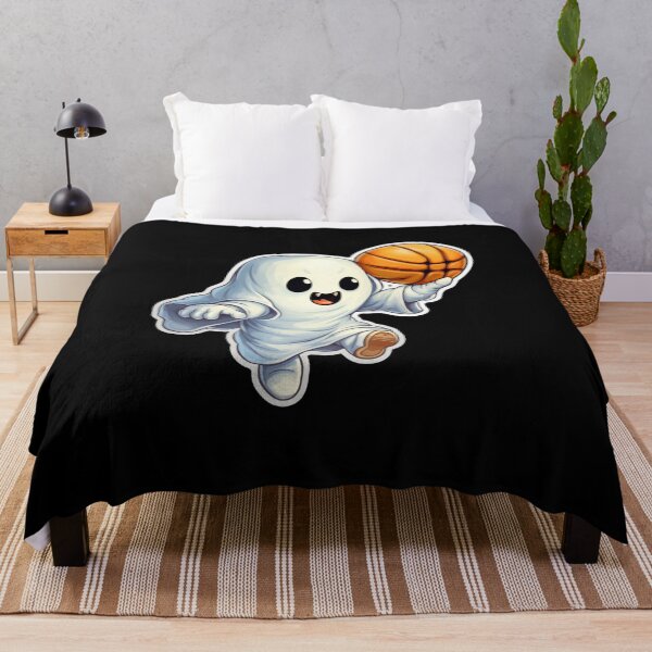 Item preview, Cute Ghost Basketball Halloween designed and sold by Mateusz Majcherek.