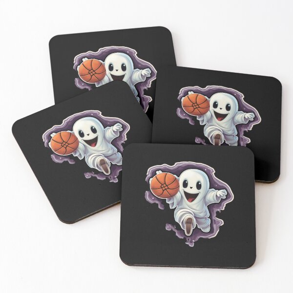 Item preview, Cute Ghost Basketball Halloween designed and sold by Mateusz Majcherek.