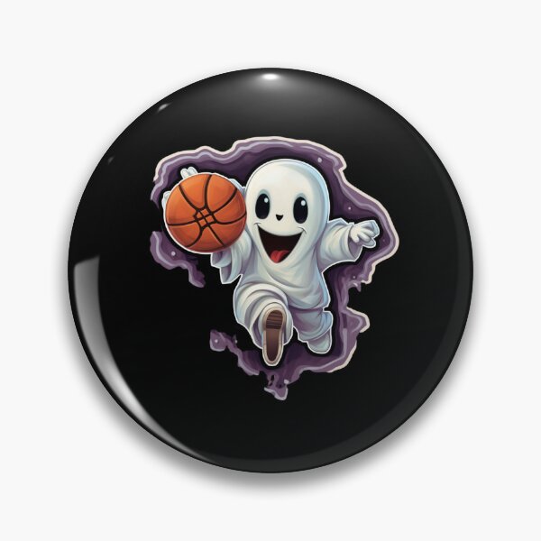 Item preview, Cute Ghost Basketball Halloween designed and sold by Mateusz Majcherek.
