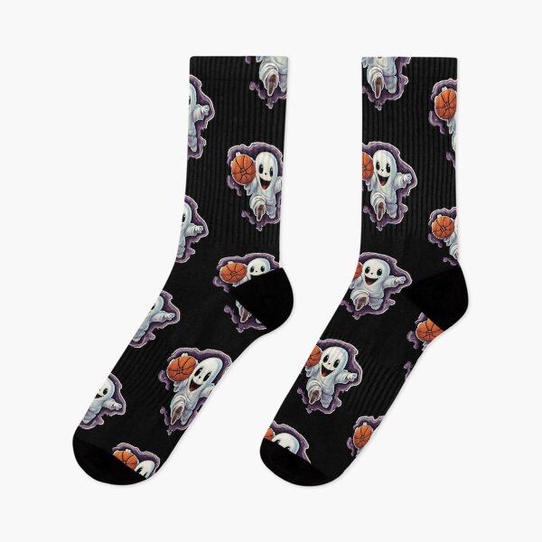 Item preview, Cute Ghost Basketball Halloween designed and sold by Mateusz Majcherek.