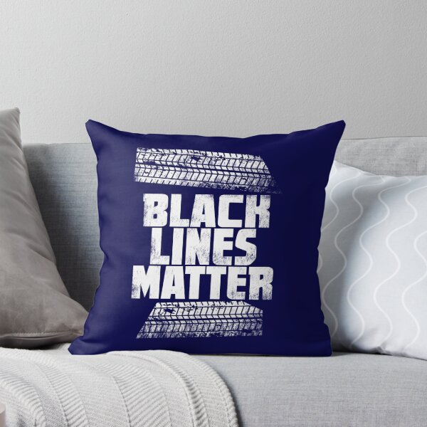 Item preview, Black Lines Matter Funny Car Lover Mechanic Tee Shirt designed and sold by niftee.
