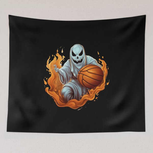 Item preview, Ghost Basketball Halloween designed and sold by Mateusz Majcherek.