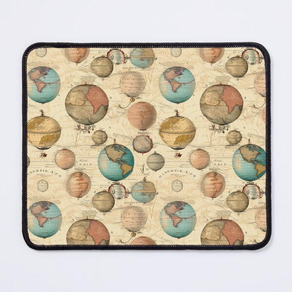 Item preview, Global Travel Pattern designed and sold by Imaginaria Inkworks.