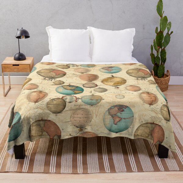 Item preview, Global Travel Pattern designed and sold by Imaginaria Inkworks.