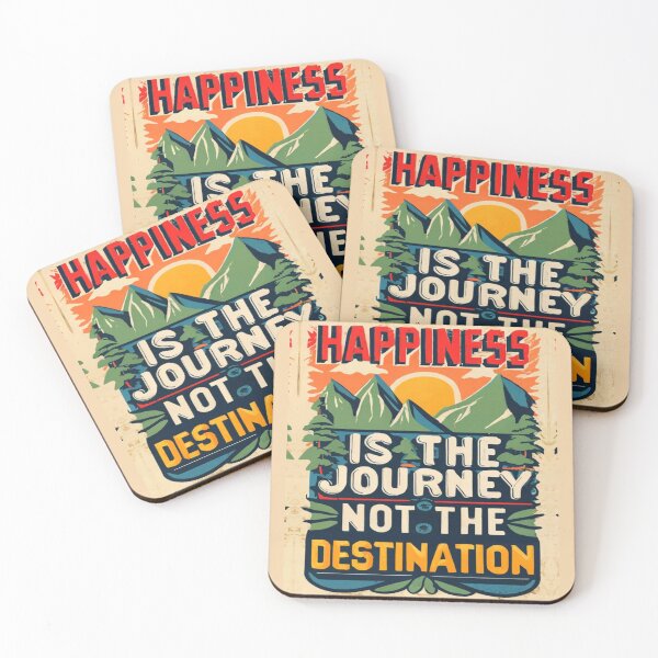 Item preview, Happiness Is the Journey, Not the Destination designed and sold by levsal.