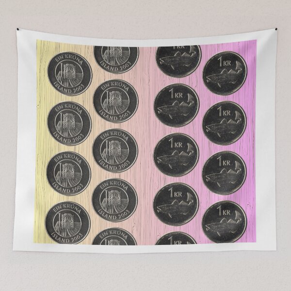 Item preview, 1 isk - One Icelandic Krona (Money) designed and sold by moonpretzles.