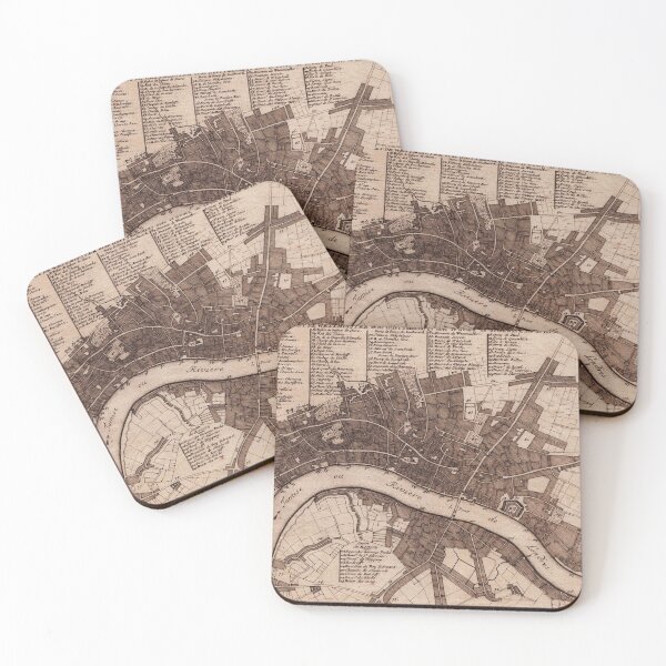 Item preview, Iron - Map of the cities of London and Westminster and their suburbs designed and sold by Francespoppy.