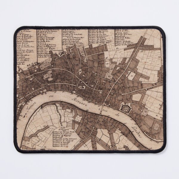Item preview, Iron - Map of the cities of London and Westminster and their suburbs designed and sold by Francespoppy.