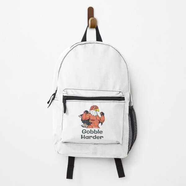 Item preview, Gobble Harder. A muscled turkey. designed and sold by twisted-dot.