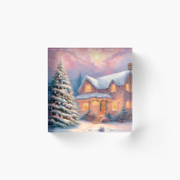 Item preview, Christmas Cottage designed and sold by Glenn Franco Simmons.