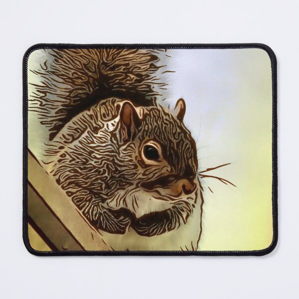 Item preview, Hungry Squirrel Begging at Back Door designed and sold by JinjerS.