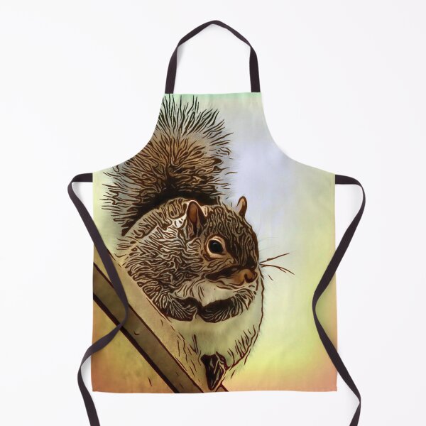 Item preview, Hungry Squirrel Begging at Back Door designed and sold by JinjerS.