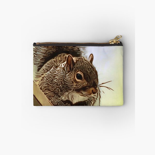 Item preview, Hungry Squirrel Begging at Back Door designed and sold by JinjerS.