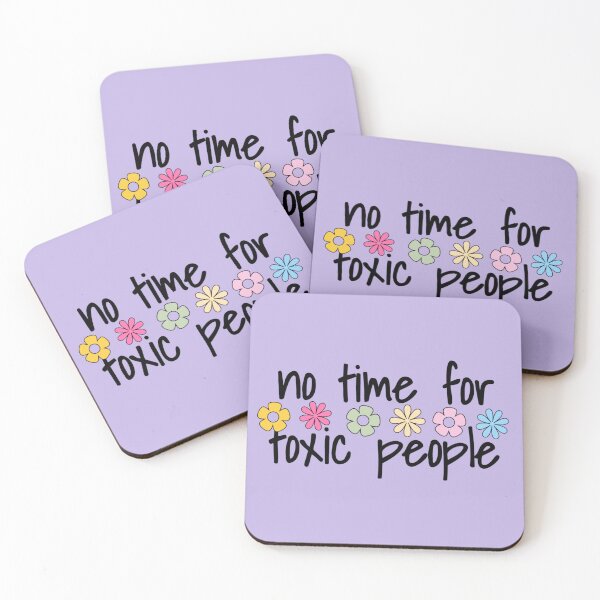 Item preview, No time for toxic people designed and sold by vyascreations.