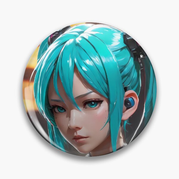 Artikelvorschau, Cyberpunk Hatsune Miku entworfen und verkauft von Serene-Hue-Code.