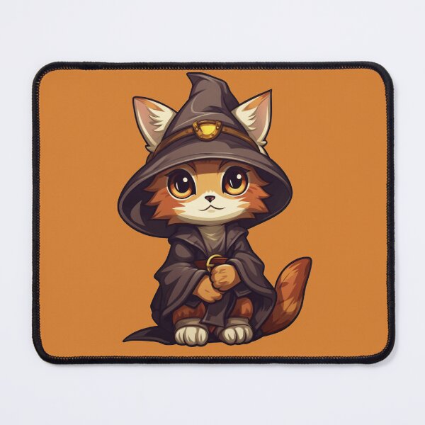Item preview, D&D Cute Tabaxi Wizard designed and sold by TellezStickers.