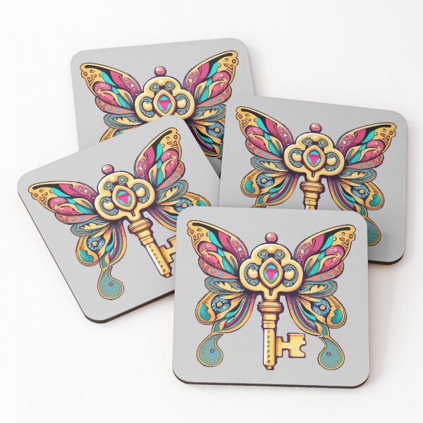 Item preview, Magic Key with Wings designed and sold by CatCoconut-Art.