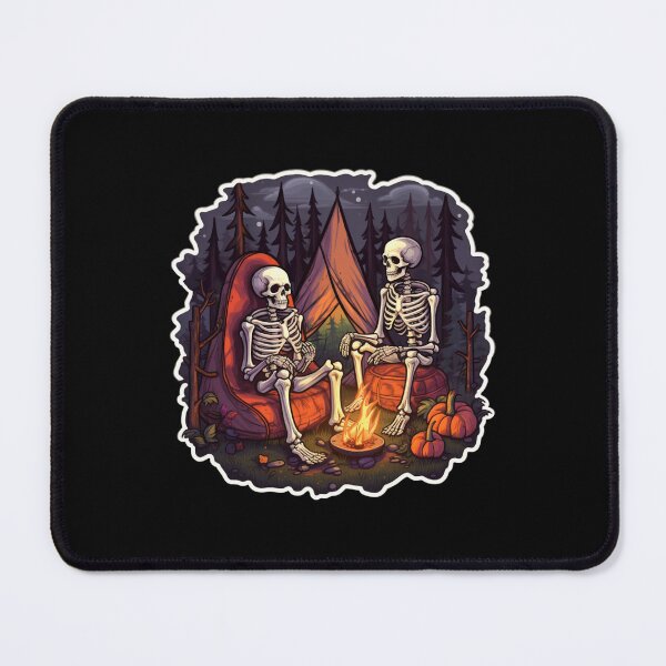 Item preview, Skeletons Camping Halloween designed and sold by Mateusz Majcherek.