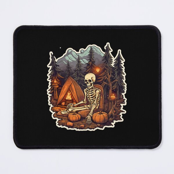 Item preview, Skeletons Camping Halloween designed and sold by Mateusz Majcherek.