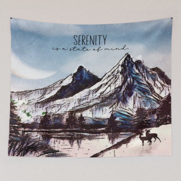 Item preview, Serenity is a State of Mind designed and sold by gleefulme.