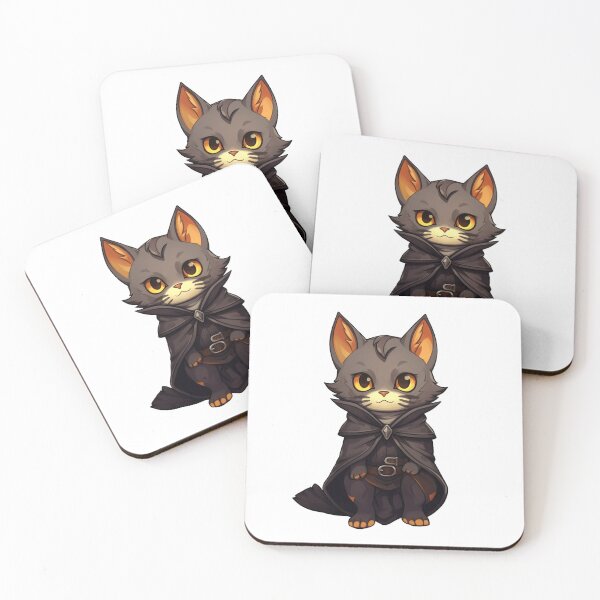 Item preview, D&D Tabaxi Wizard designed and sold by TellezStickers.