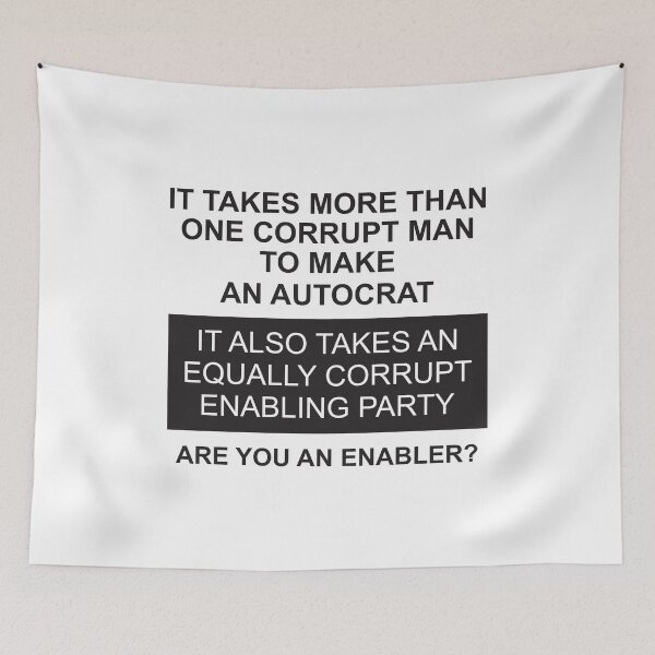 Item preview, It takes more than one corrupt man to make an autocrat designed and sold by Politics-Corner.