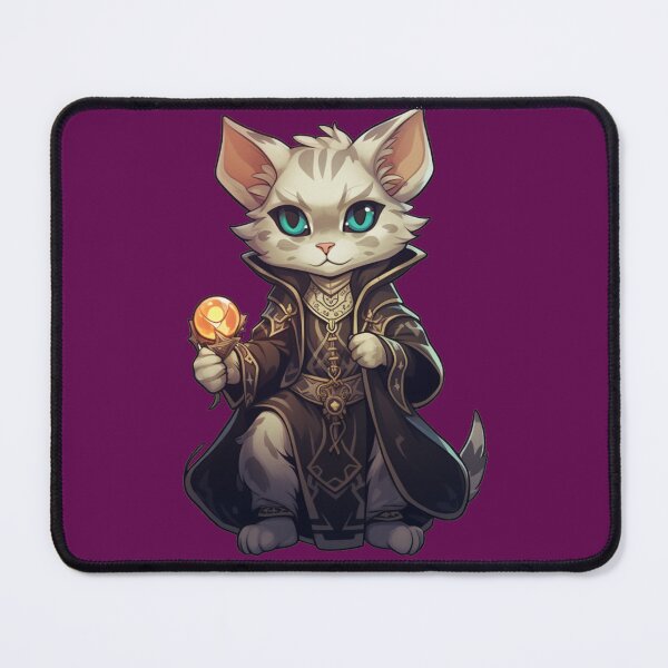 Item preview, D&D Tabaxi Warlock designed and sold by TellezStickers.