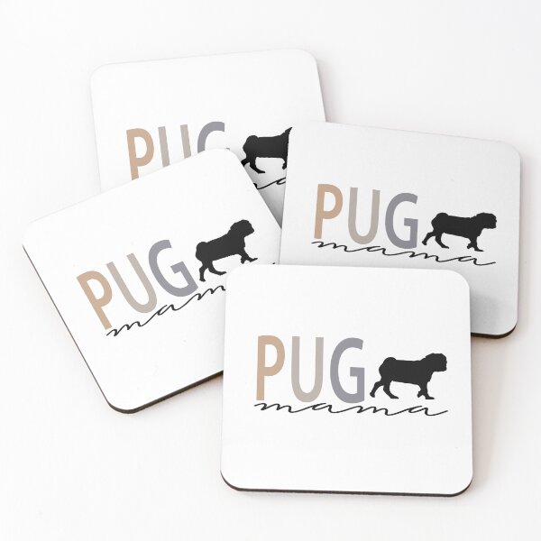 Item preview, Funny PUG MOM, Dog Mom Gift, Wife Present designed and sold by AchrafBenkazzi.