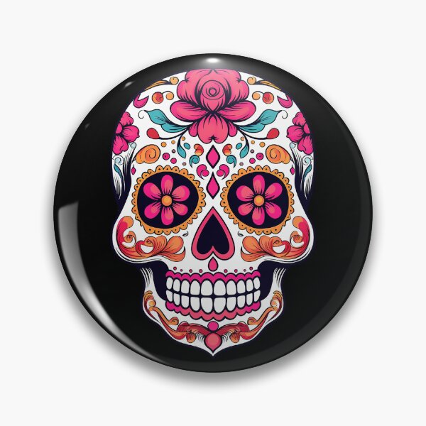 Item preview, Sugar Skull, Mexican Skull, Day of the Dead, Dias de Los Muertos No. 2 designed and sold by meganohm.