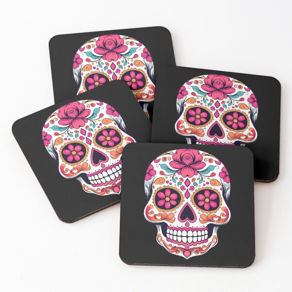 Item preview, Sugar Skull, Mexican Skull, Day of the Dead, Dias de Los Muertos No. 2 designed and sold by meganohm.