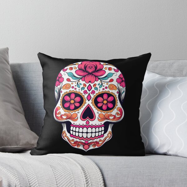 Item preview, Sugar Skull, Mexican Skull, Day of the Dead, Dias de Los Muertos No. 2 designed and sold by meganohm.