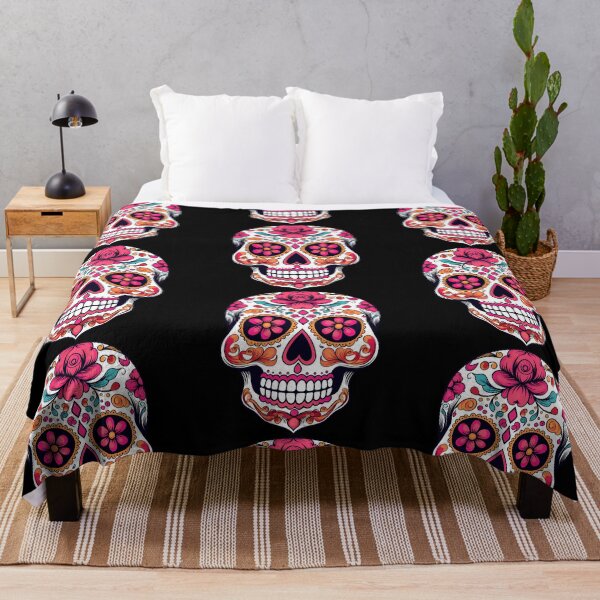 Item preview, Sugar Skull, Mexican Skull, Day of the Dead, Dias de Los Muertos No. 2 designed and sold by meganohm.