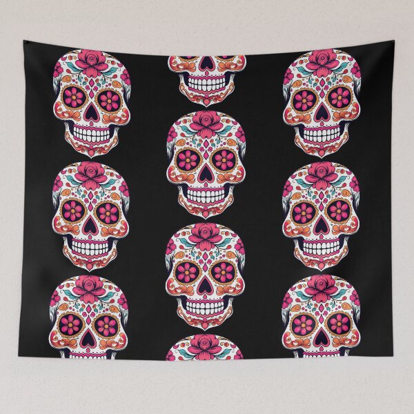 Item preview, Sugar Skull, Mexican Skull, Day of the Dead, Dias de Los Muertos No. 2 designed and sold by meganohm.