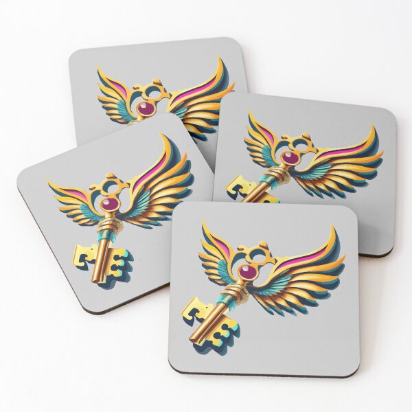 Item preview, Magic Key with Wings designed and sold by CatCoconut-Art.