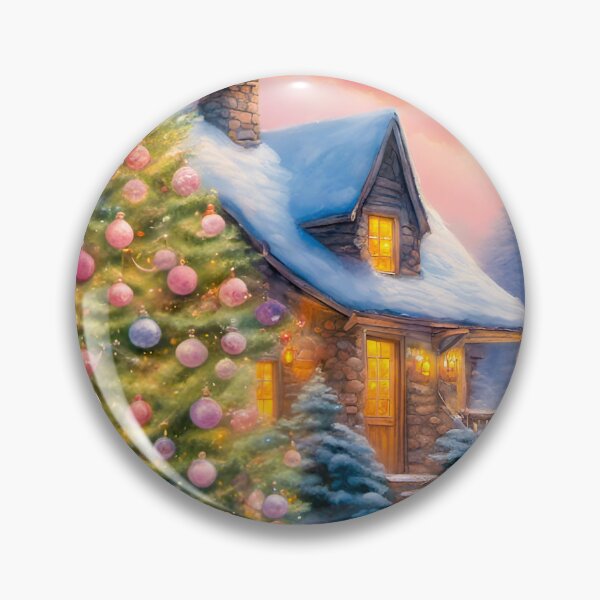 Item preview, Christmas Cottage designed and sold by Glenn Franco Simmons.