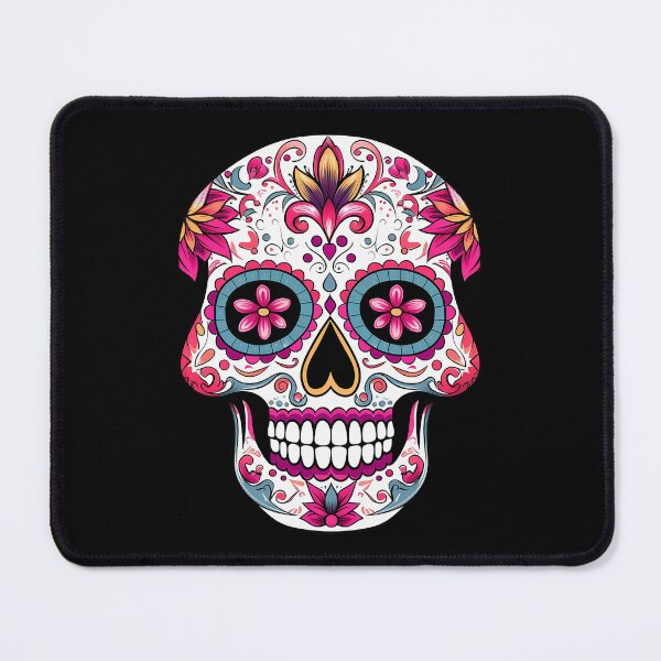 Item preview, Sugar Skull, Mexican Skull, Day of the Dead, Dias de Los Muertos No. 3 designed and sold by meganohm.