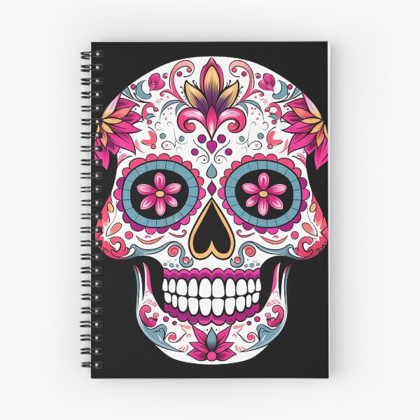 Item preview, Sugar Skull, Mexican Skull, Day of the Dead, Dias de Los Muertos No. 3 designed and sold by meganohm.