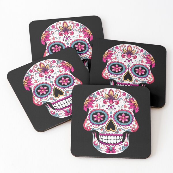 Item preview, Sugar Skull, Mexican Skull, Day of the Dead, Dias de Los Muertos No. 3 designed and sold by meganohm.