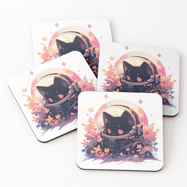 Item preview, Stellar Whiskers: Galaxy Cat Majesty designed and sold by KaleidoKiosk.