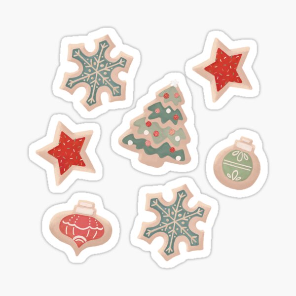 Holiday Sugar Cookie Recipe Sticker
