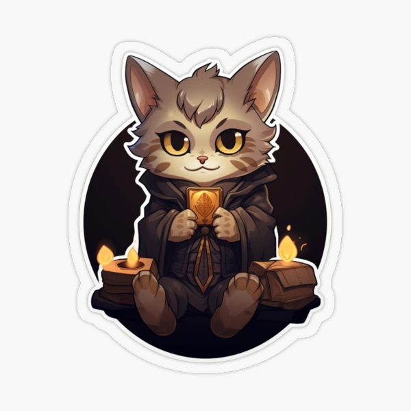 D&D Female Necromancer Sticker for Sale by TellezStickers