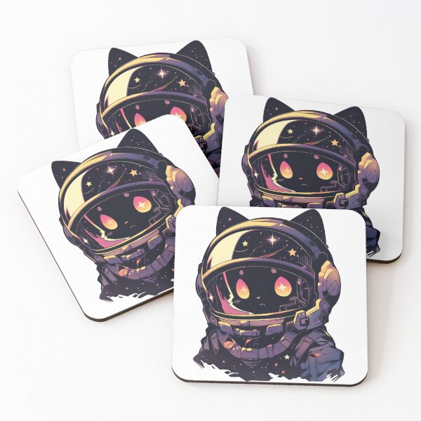 Item preview, Stellar Whiskers: Galaxy Cat Majesty designed and sold by KaleidoKiosk.