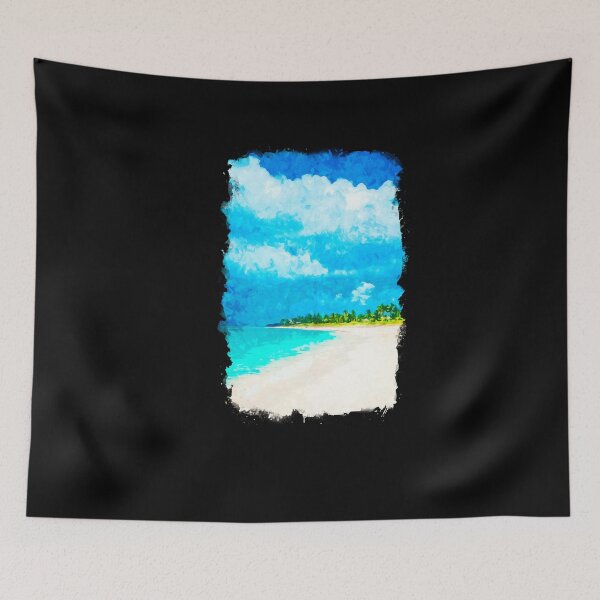 Item preview, Bahamas Bahamian Flag Beach Great Shark Creek designed and sold by smartrocket.