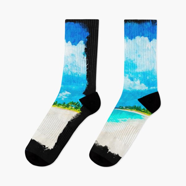 Item preview, Bahamas Bahamian Flag Beach Great Shark Creek designed and sold by smartrocket.