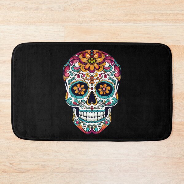 Item preview, Sugar Skull, Mexican Skull, Day of the Dead, Dias de Los Muertos No. 5 designed and sold by meganohm.