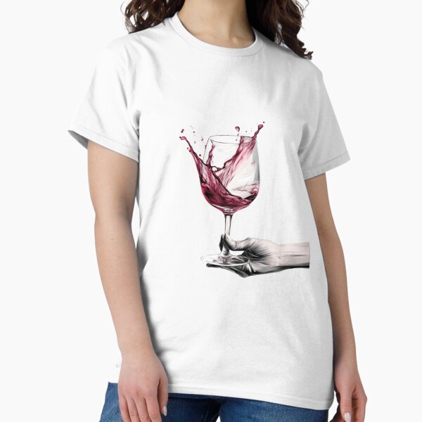 Aperçu de l'œuvre Esquissez une main tenant un verre de vin créée et vendue par Alper Billik.