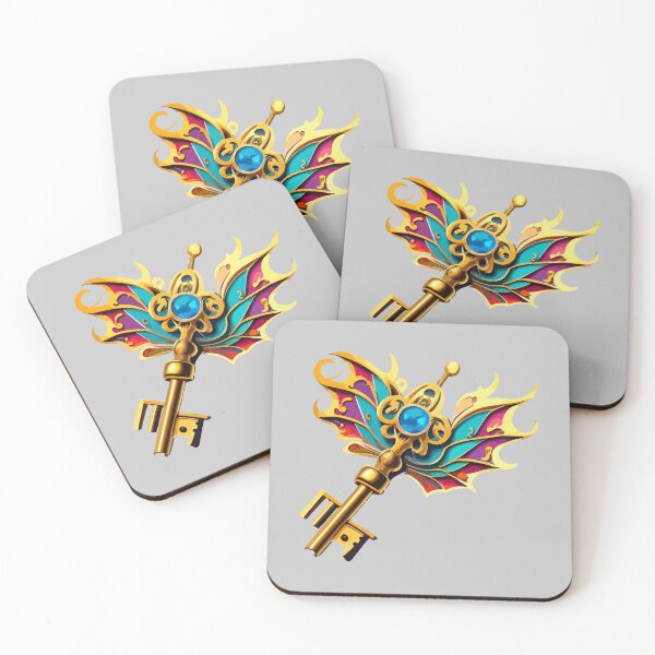 Item preview, Magic Key with Wings designed and sold by CatCoconut-Art.