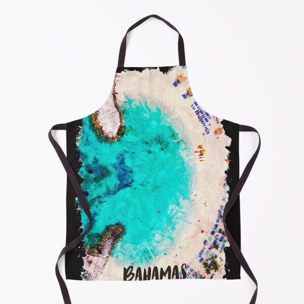 Item preview, Bahamas Bahamian Flag Beach Great Shark Creek designed and sold by smartrocket.