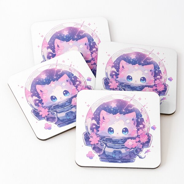 Item preview, Stellar Whiskers: Galaxy Cat Majesty designed and sold by KaleidoKiosk.