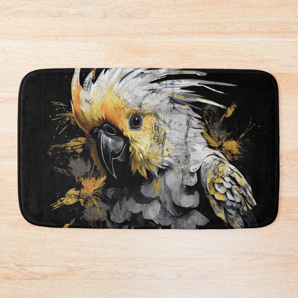 Item preview, Sulphur Crested Cockatoo - Distressed Vintage Street Art Bird designed and sold by GVRDesign.